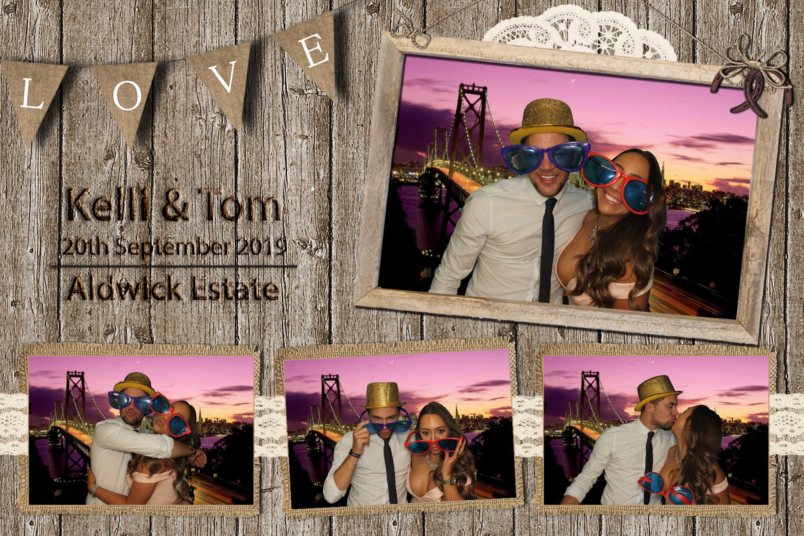 Kelli & Tom's Wedding | View more photos from the event at images.mobile-photo-booth.com/u/MobilePhotoBoothUK/Kelli-Toms-Wedding